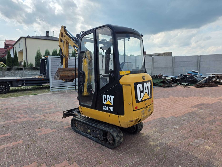 koparka minikoparka mini koparka caterpillar 301.7 cat jcb volvo