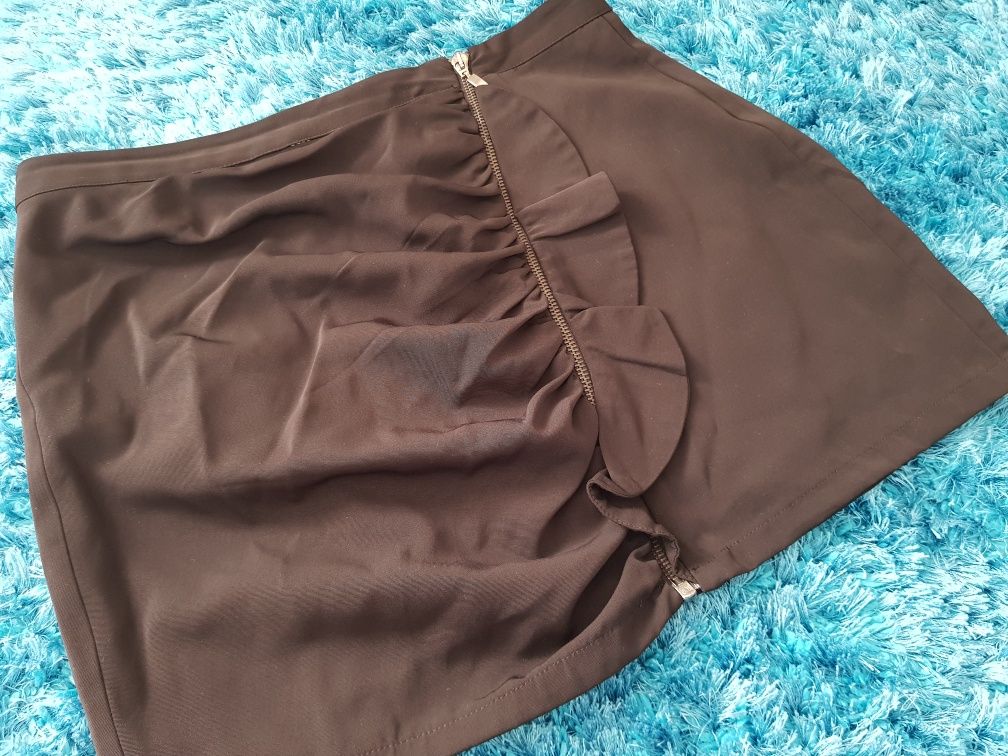 Spodnica mini Zara Basic rozmiar L