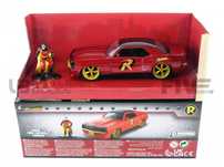 Chevrolet Camaro 1969 1:32 com figura Robin Jada Toys Novo em caixa