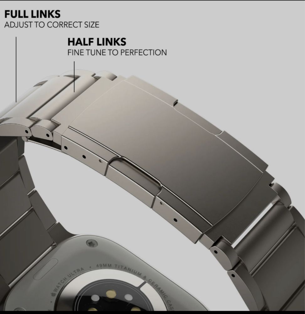 Bracelete Robust Titanium para Apple Watch Ultra e Ultra 2