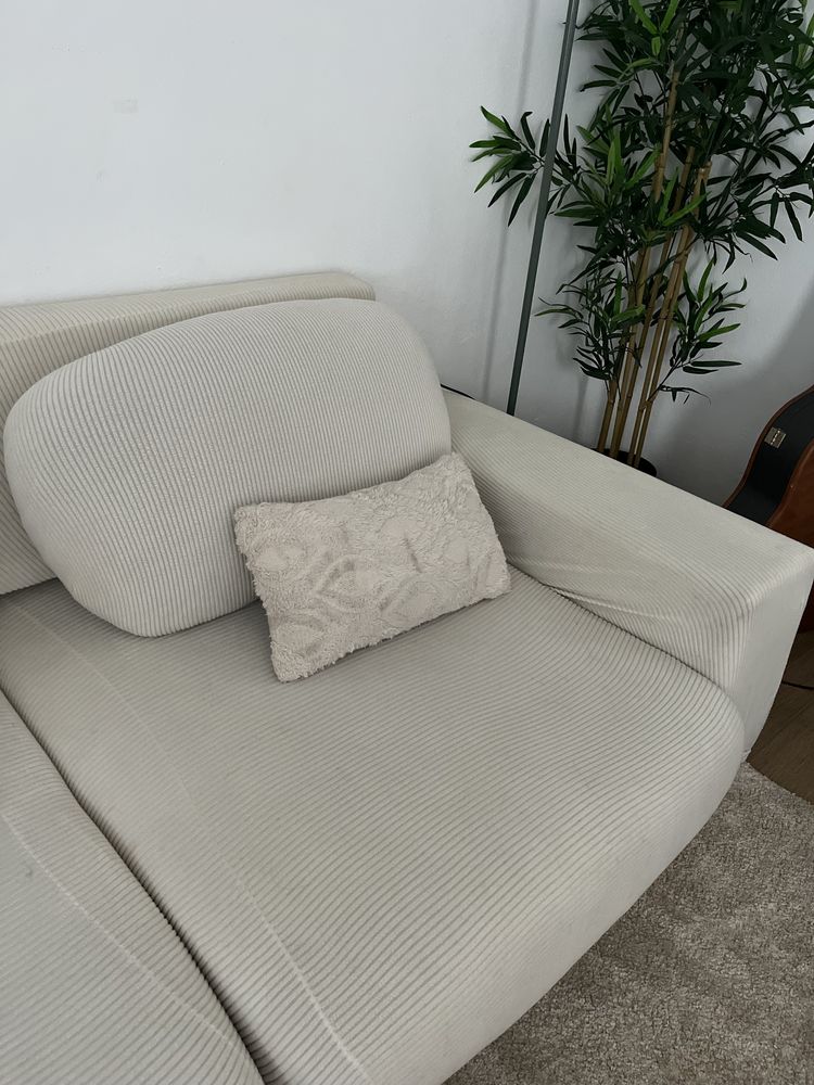 Sofa retratil com chaise longue