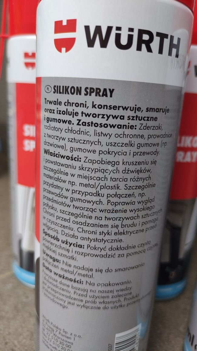 Silikon spray Wurth