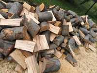 Drewno Opałowe Kominkowe Buk Grab Sezonowany Transport