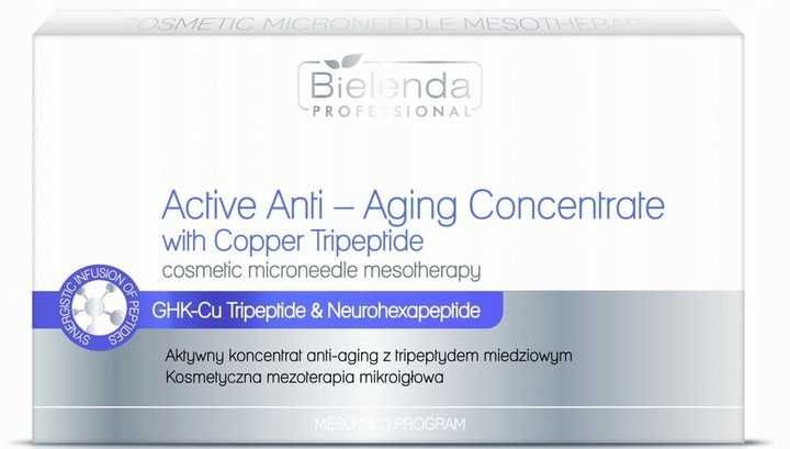 BIELENDA Aktywny koncentrat anti-aging z tripeptydem miedziowym 10x3ml