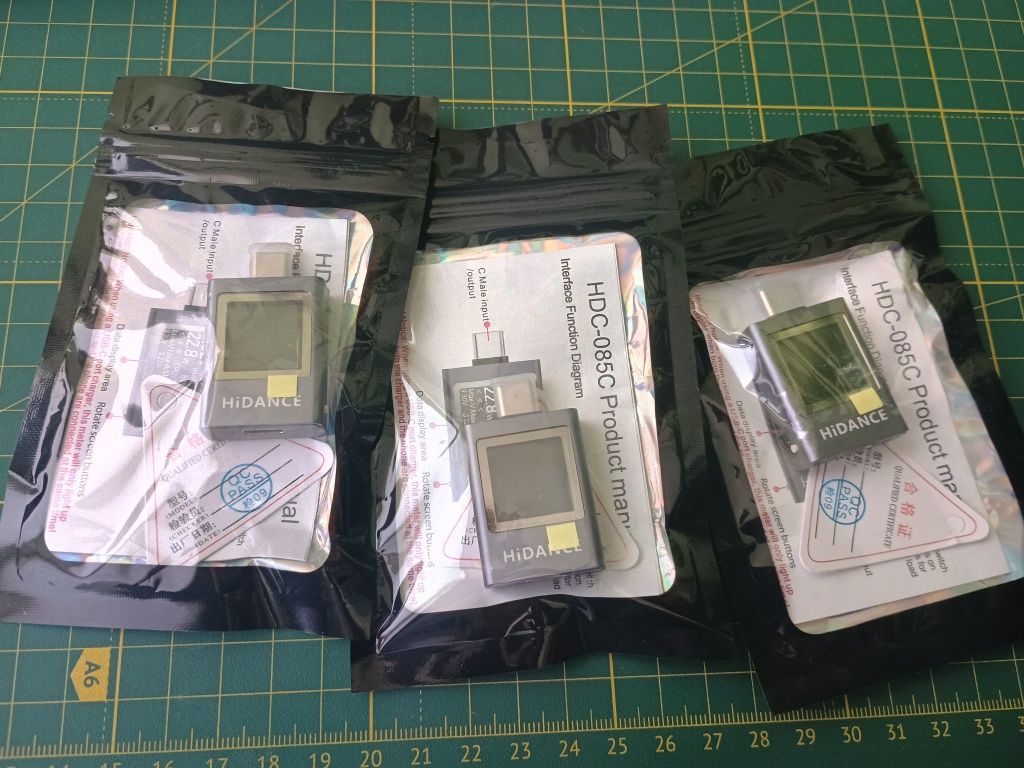 Hidance hdc 085C usb tester