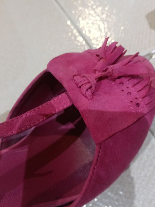 Sapato rosa fúcsia Buonarroti