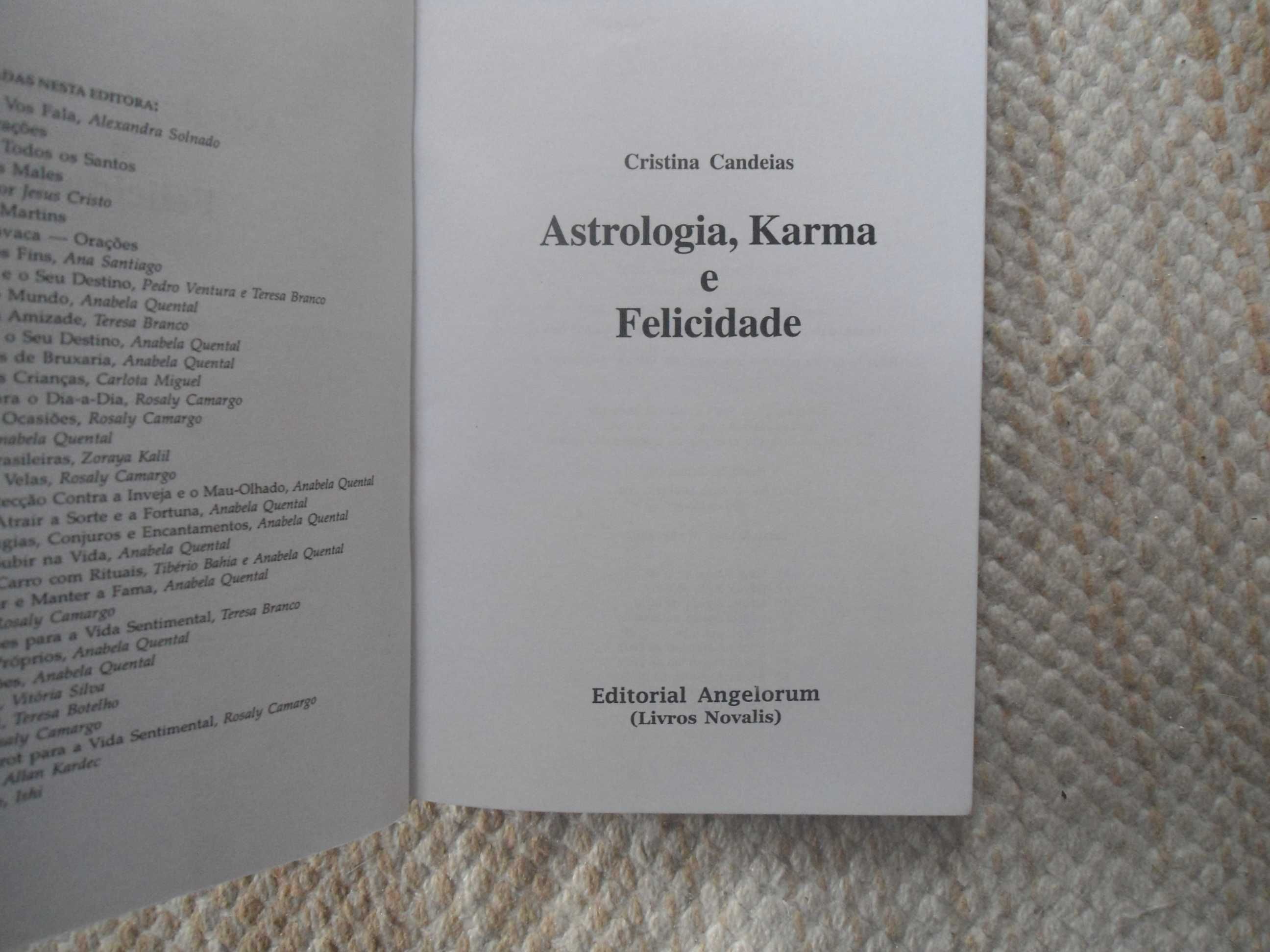 Astrologia, Karma e Felicidade por Cristina Candeias