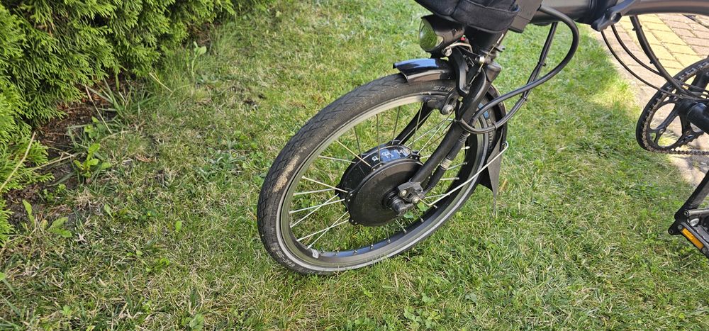 Rower elektryczny składany Brompton
