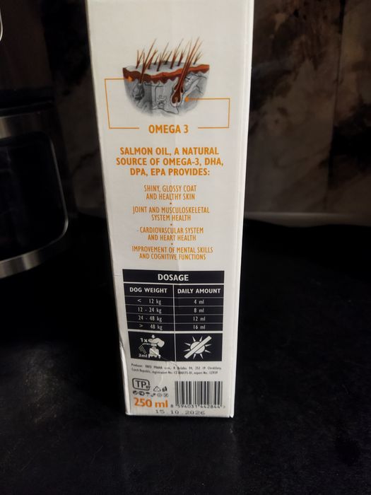 Масло , олія лосося для собак