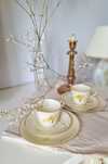 Dwa tria porcelanowe śniadaniowe Heinrich Selb Bavaria