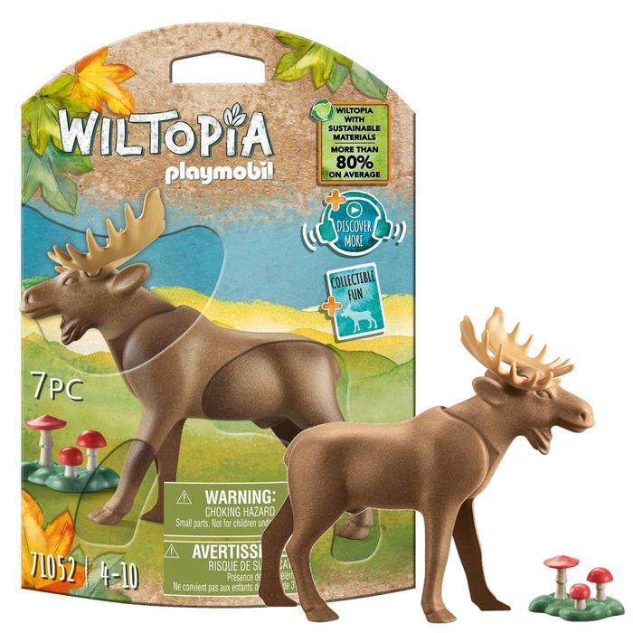 Łoś Figurka Playmobil Wiltopia 71052 Zestaw Wraz Z Akcesoriami