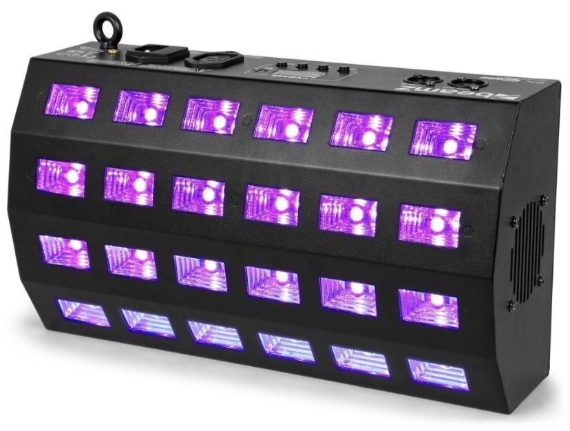 Projector Strobe 24x LEDs 3W UV (Luz Negra) BUV463 - beamZ
