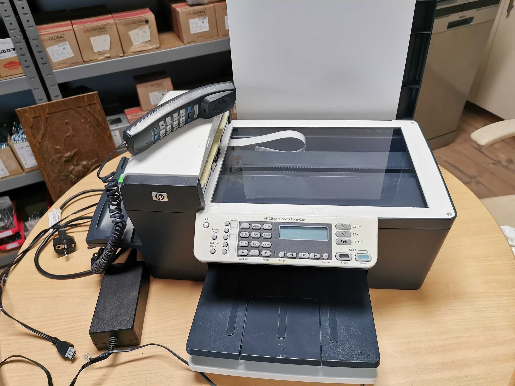 NOWOŚĆ HP OFFICEJET J5520 fax, scan ,ksero, telefon ,drukarka ,tanio