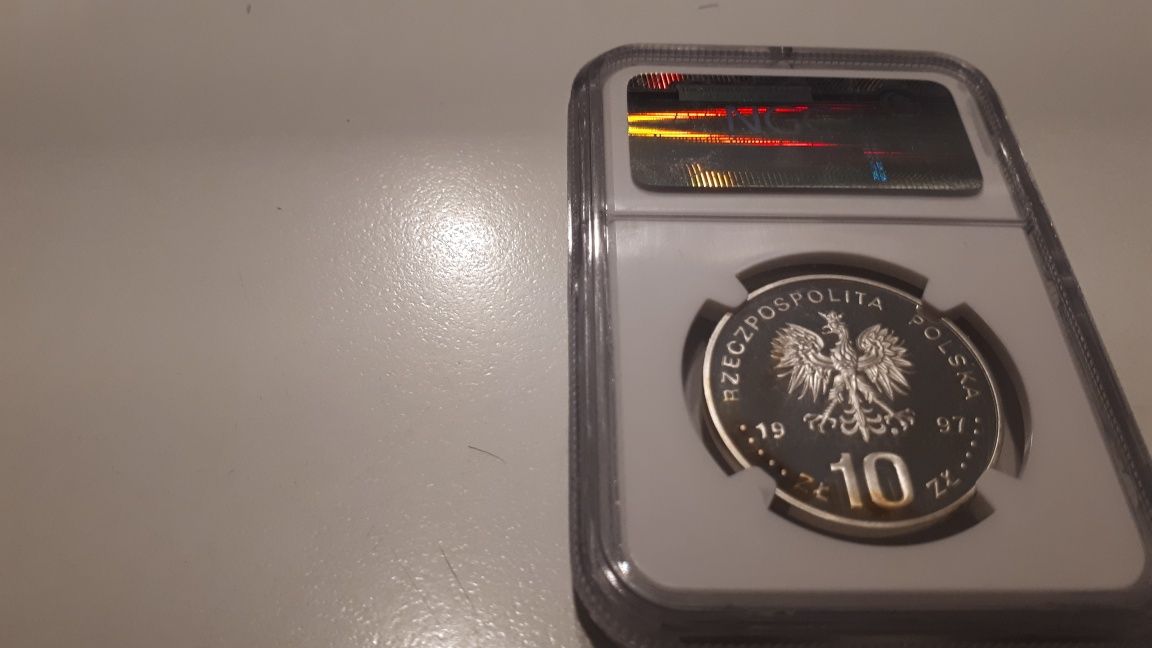 10 złotych 1997 Stefan Batory NGC PF 69 ULTRA Cameo