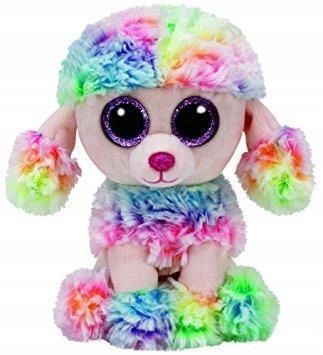 Beanie Boos Poofie - Wielobarwny Pudel 15 Cm, Ty