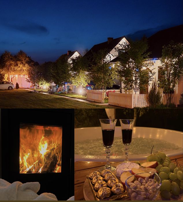 Domki letniskowe z jacuzzi Bałtów,  noclegi Bałtów