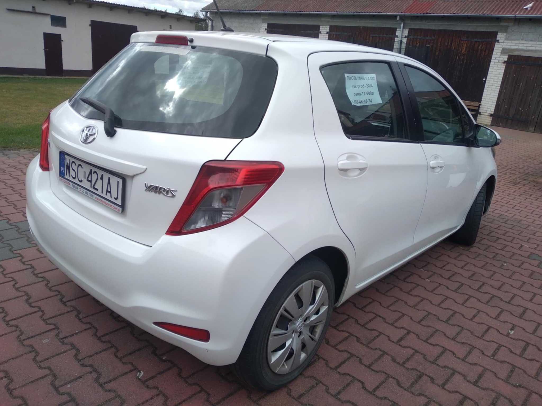 Toyota Yaris 1.4 D4D. Diesel