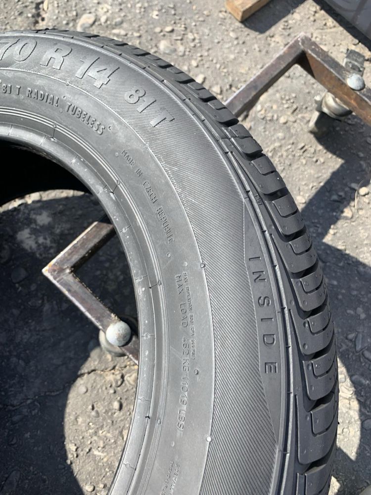 Шини нові 165/70 R14 Barum  літо 2023 рік
