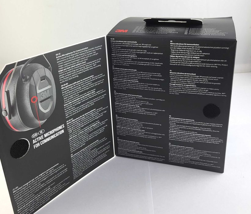 3M PRO-PROTECT Nauszniki BLUETOOTH Słuchawki ochronne SNR 30