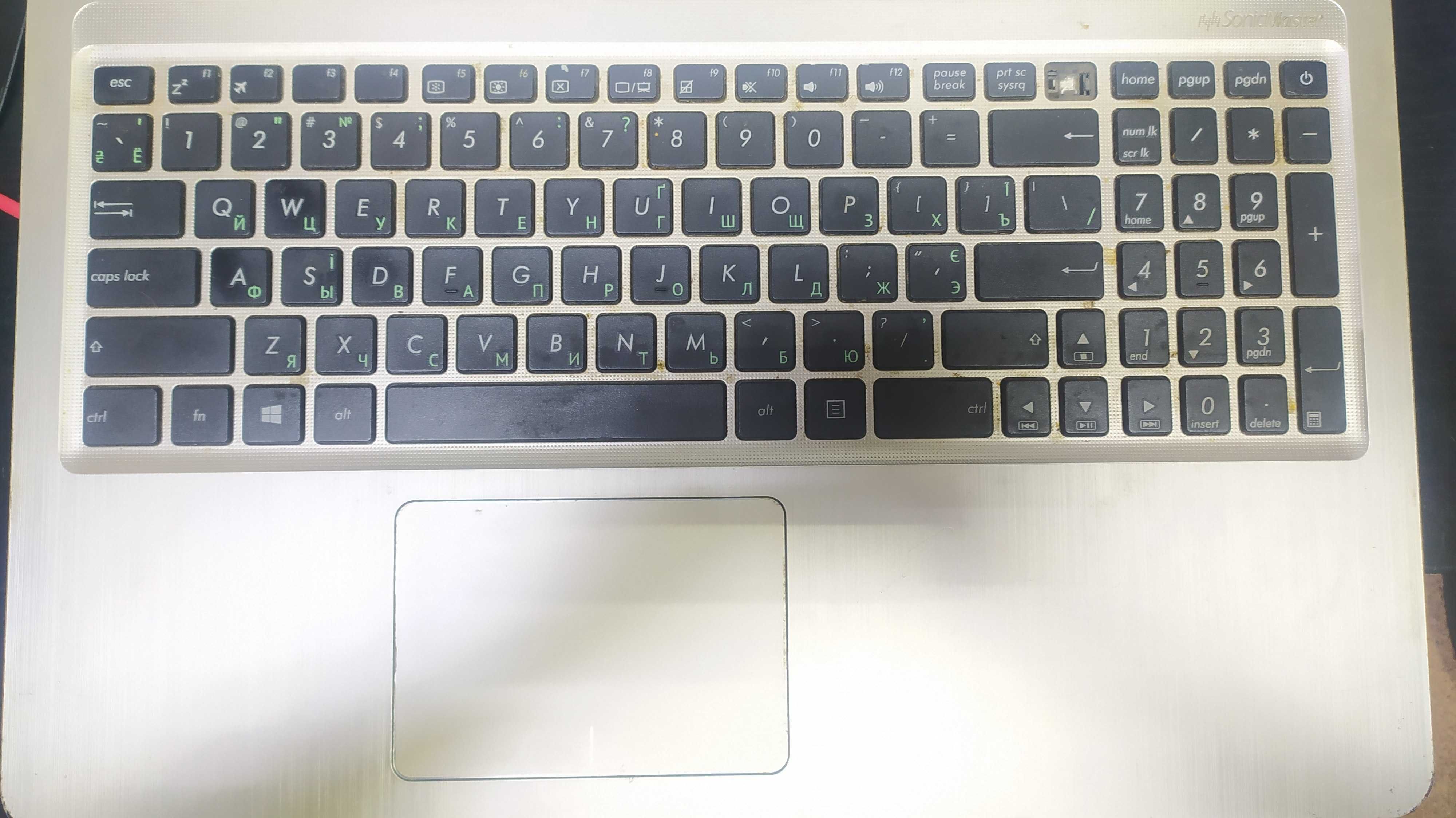Разборка Asus F540M