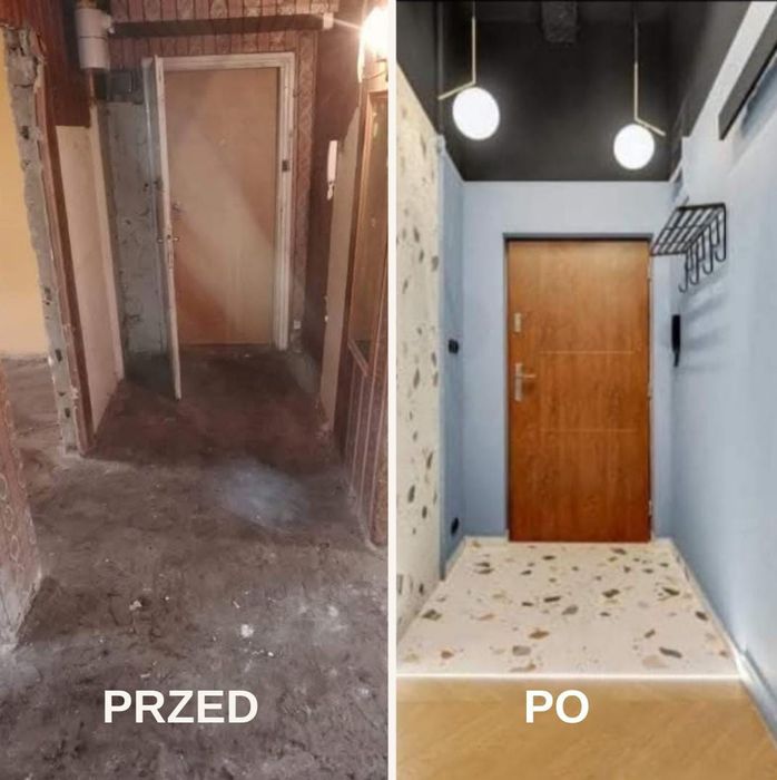 Łazienki Remonty Wykończenia Wnętrz Biały Montaż elektryka Hydraulika