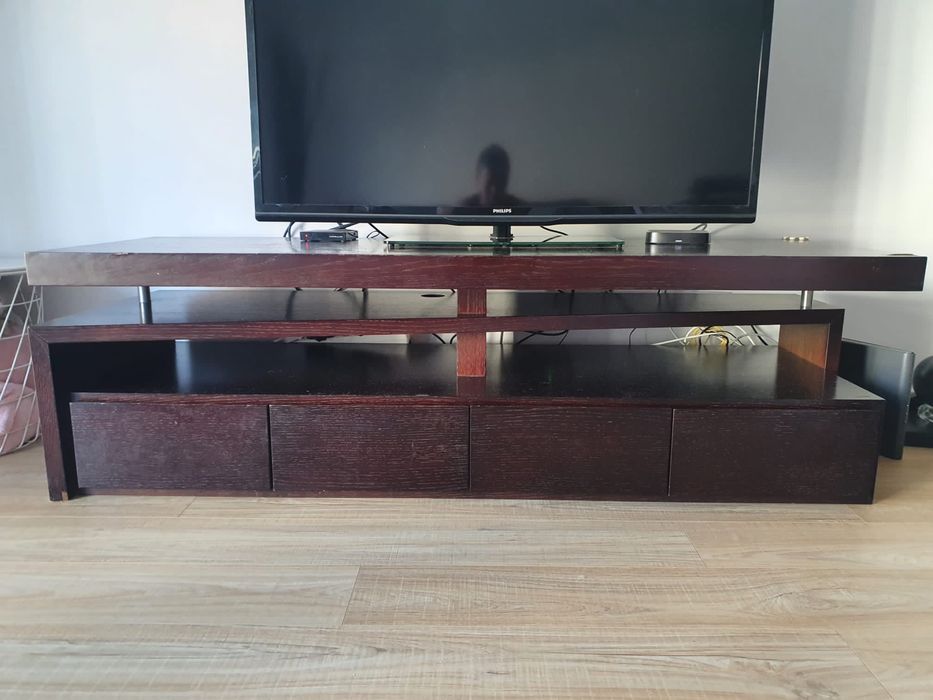 Movel sala TV wenge