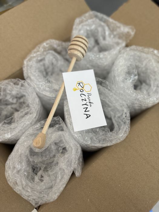 Miód z imbirem liofilizowanym. Miód smakowy