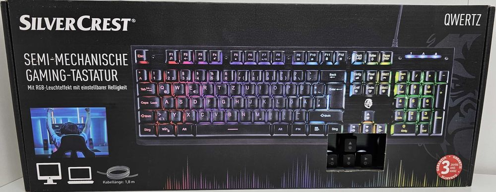 Klawiatura Silvercrest RGB Gaming