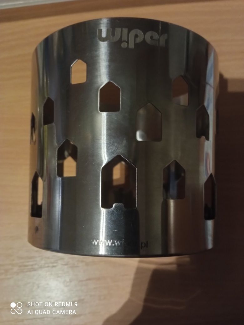 Świecznik metalowy