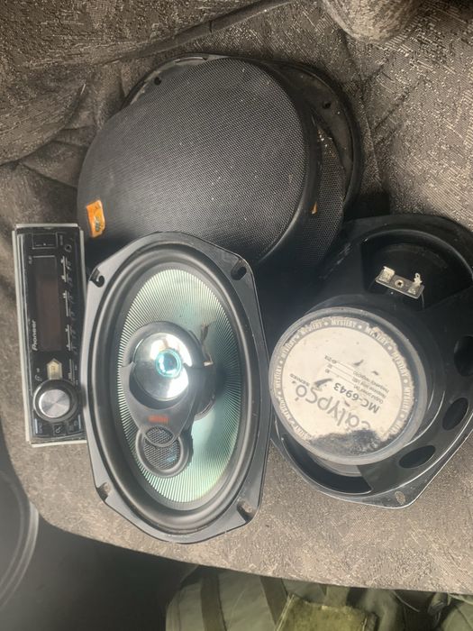 Продам динаміки MYSTERY і магнітолу PIONER