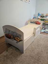 Łóżko łóżeczko dziecięce Disney auta cars zygzak 140x70