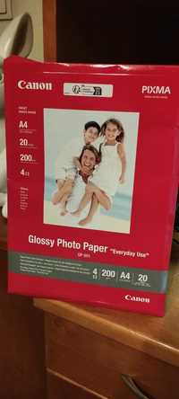 NOWY Papier fotograficzny CANON GP-501 A4 20 arkuszy