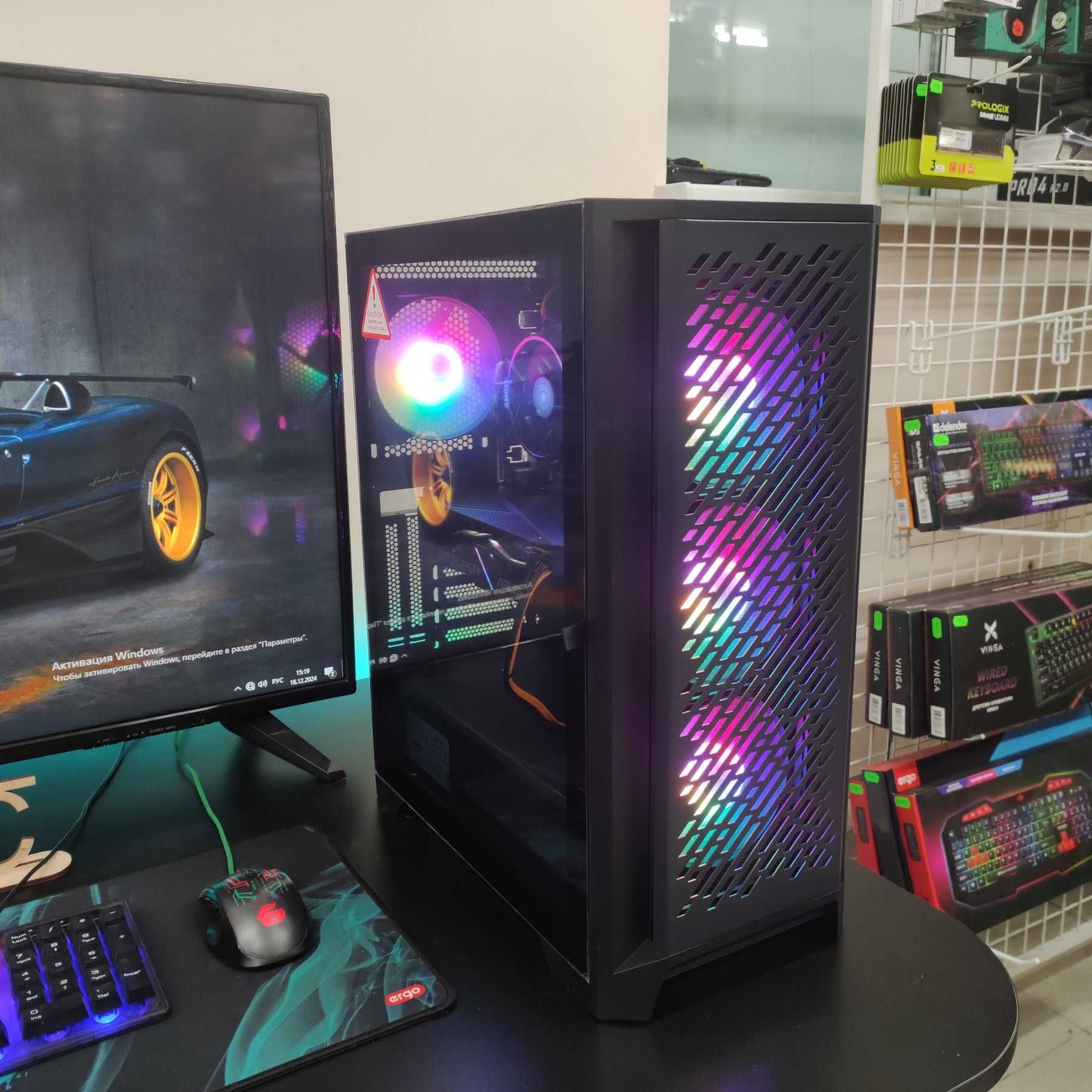 Компютер Новый Ryzen 5 5500, 16GB DDR4, ASUS GTX 1660s 6GB, SSD 512GB