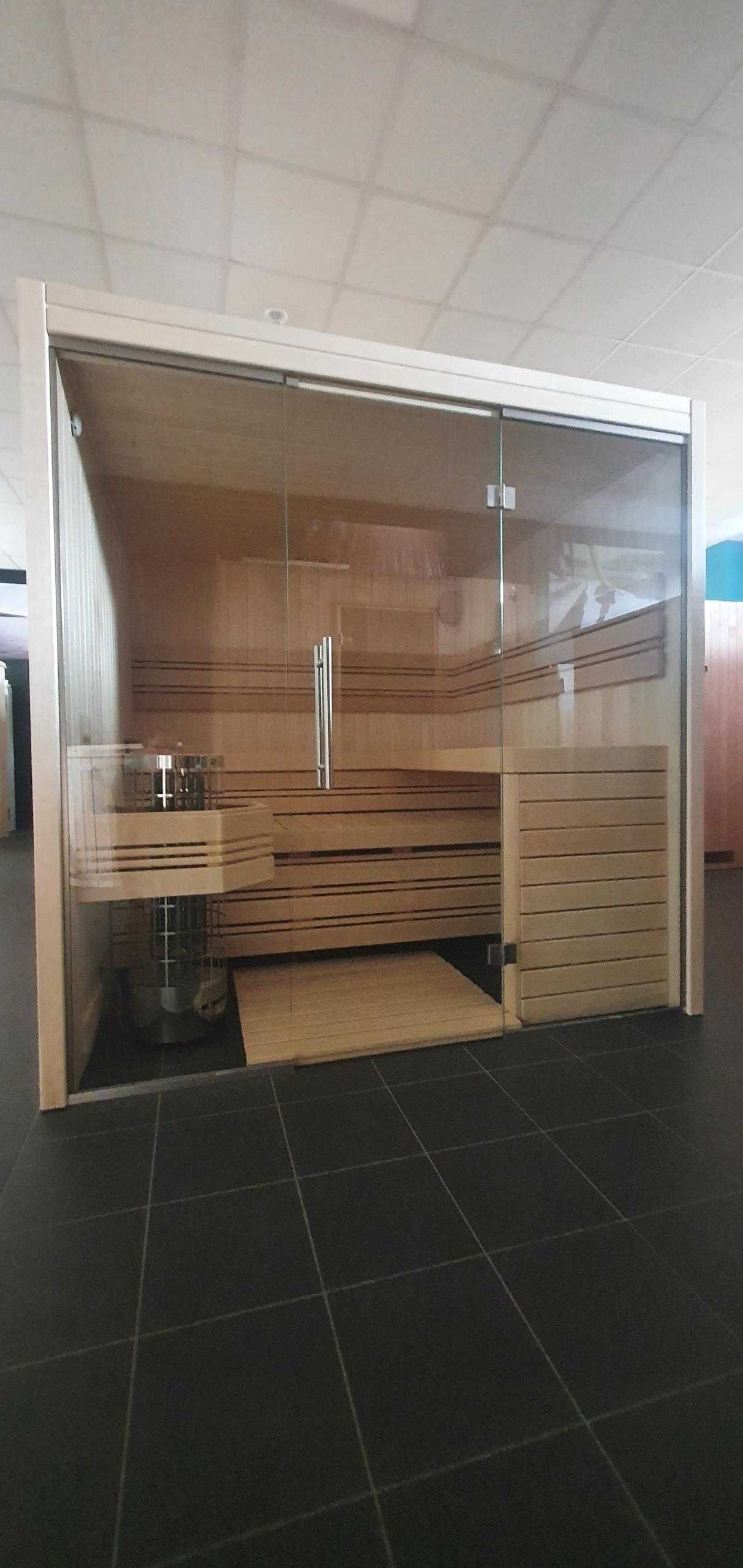 Sauna fińska sucha osika 210/200/210cm