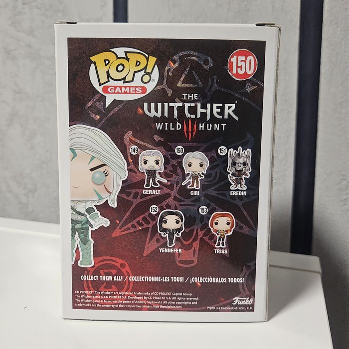 Funko pop Witcher 3 Wild Hunt No.150 Ciri