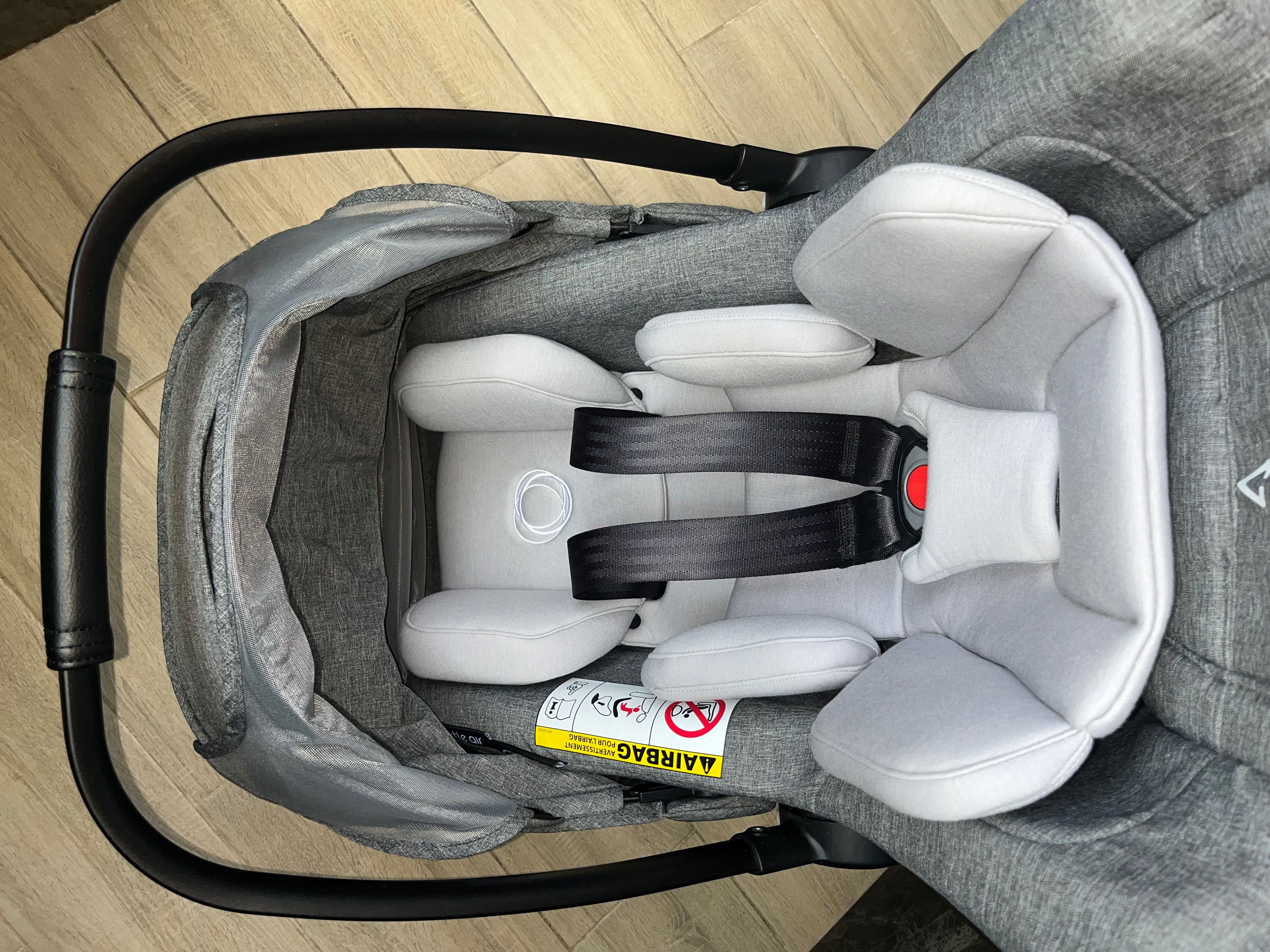 Автокрісло Bugaboo Turtle Air i-Size by Nuna Grey Melange