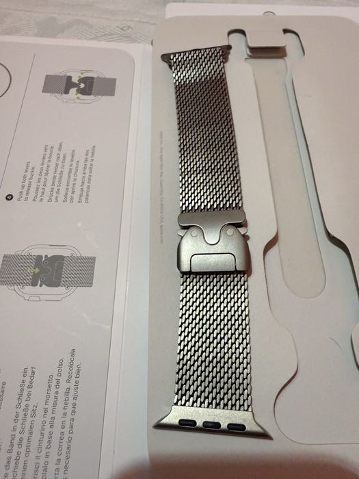 Bracelete Titanium Milanese Loop L