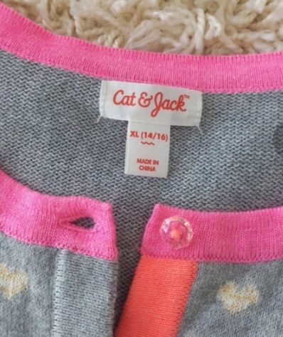 Sweterek na guziki Cat& Jack