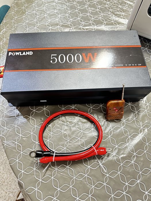 Transformador para caminhão de 5000 onda pura novo !