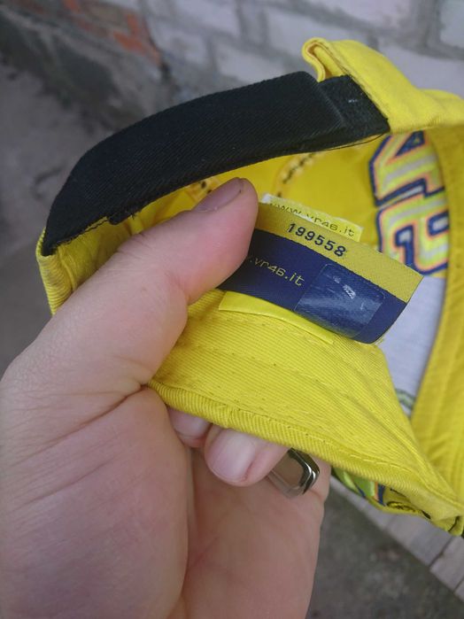 yamaha valentino rossi 46 кепка