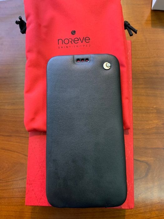 NOREVE Tradition 2115T – Capa pele genuina nova para Apple iPhone X/XS