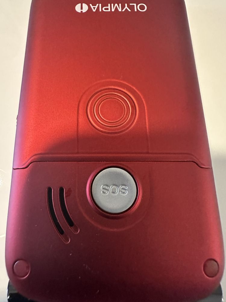 Telefon dla seniora Olympia z funkcją SOS