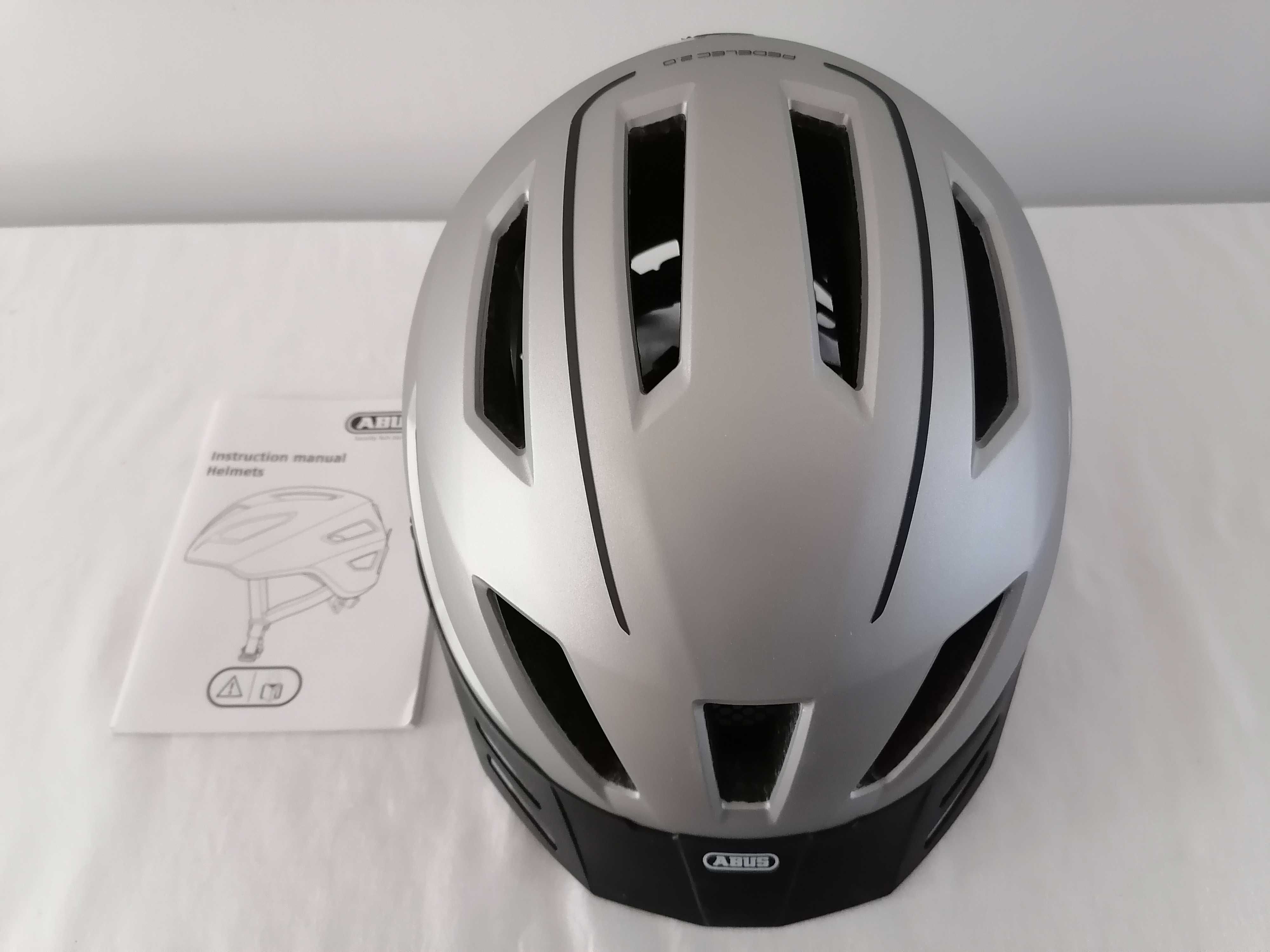 Kask rowerowy Abus Pedelec 2.0 Silver Edition S 51-55cm