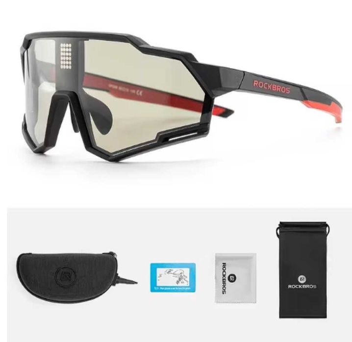 Фотохромні поляризовані з РК-дисплеєм велосипедні окуляри, ROCKBROS