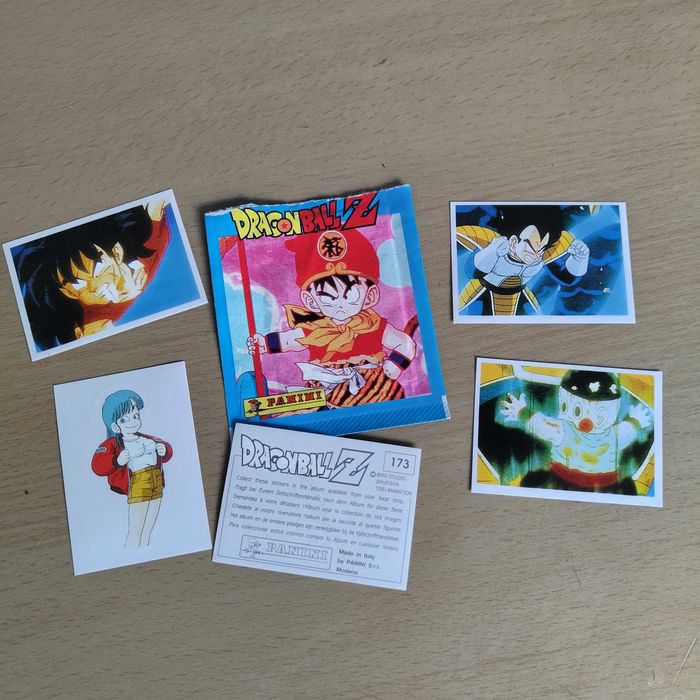 Carteirinhas Cromos Dragon Ball Z Panini Anos 90