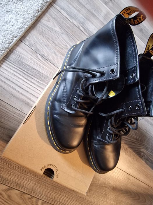 Dr. Martens 1460 Greasy Black – Rozmiar 38