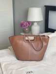 Torebka karmelowa zara nowa brazowa shopper