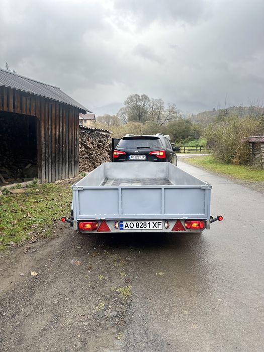 Прицеп 2 осний 2 осі з гальмами з тормозом