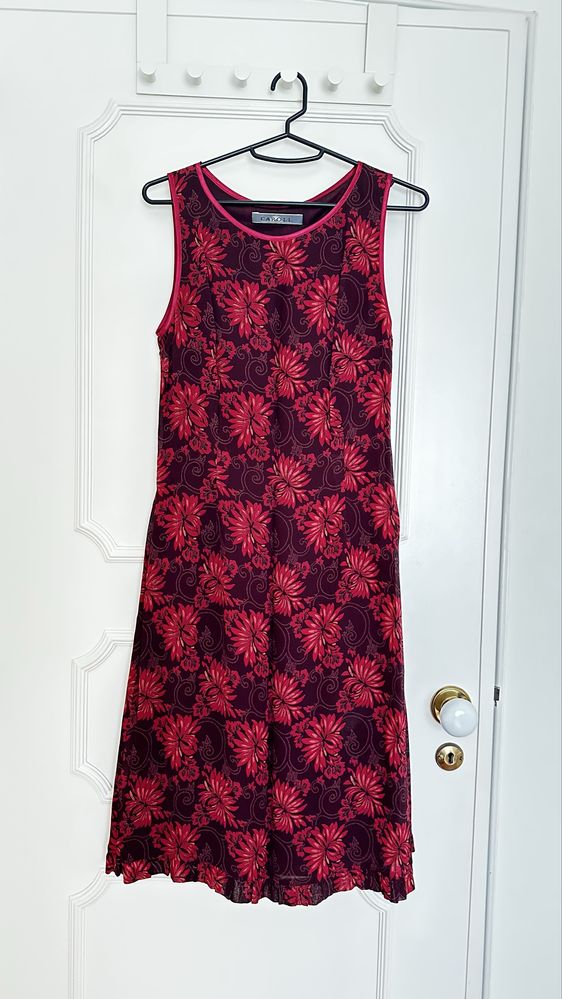 Vestido de outono-inverno - tons quentes - em muito nom estado