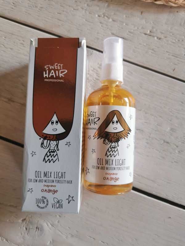 Candy Care Oil Mix Light lekki olejek do włosów niskoporowatych nowych